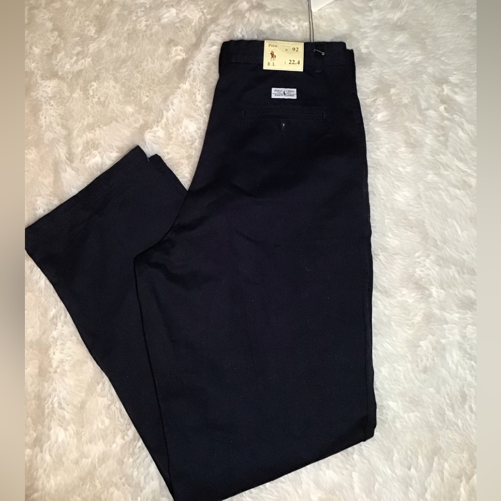 Polo Ralph Lauren chino navy blue pants size 34X34”